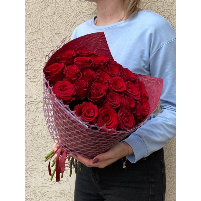 25 роз в Бугульме от магазина цветов «Rosemary»